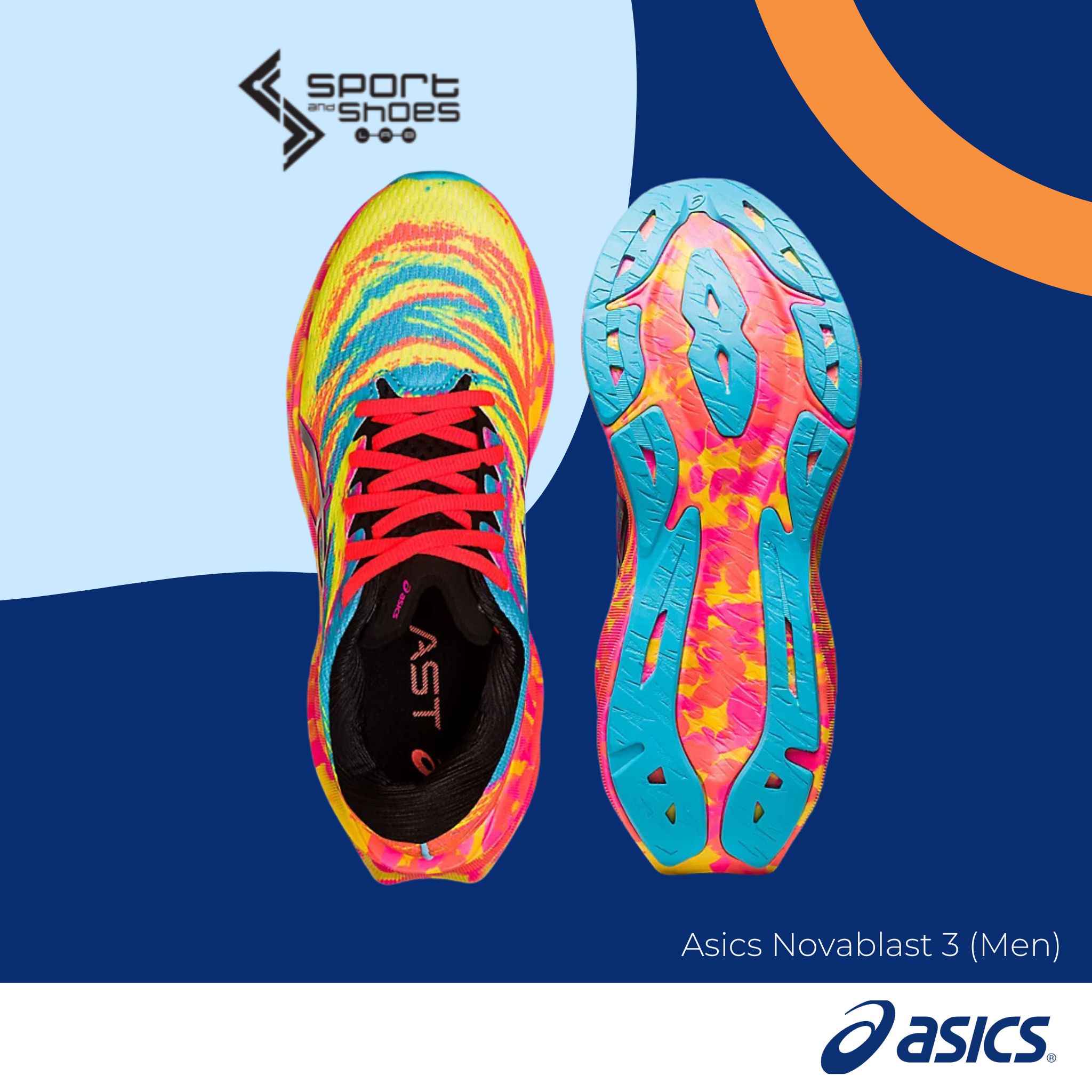 Asics Novablast3 (M) (1011B804-400)